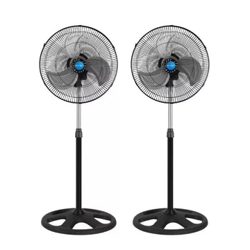 Kit De 2 Ventiladores Antek De 18 85w Potencia Aspas Metal CU333