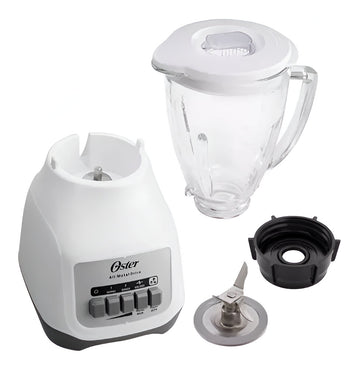 Licuadora Oster Vidrio 1.25 Litros BLANCA