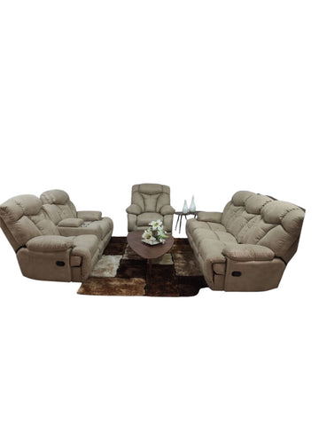 SALA RECLINABLE ZULEYKA 3-2-1