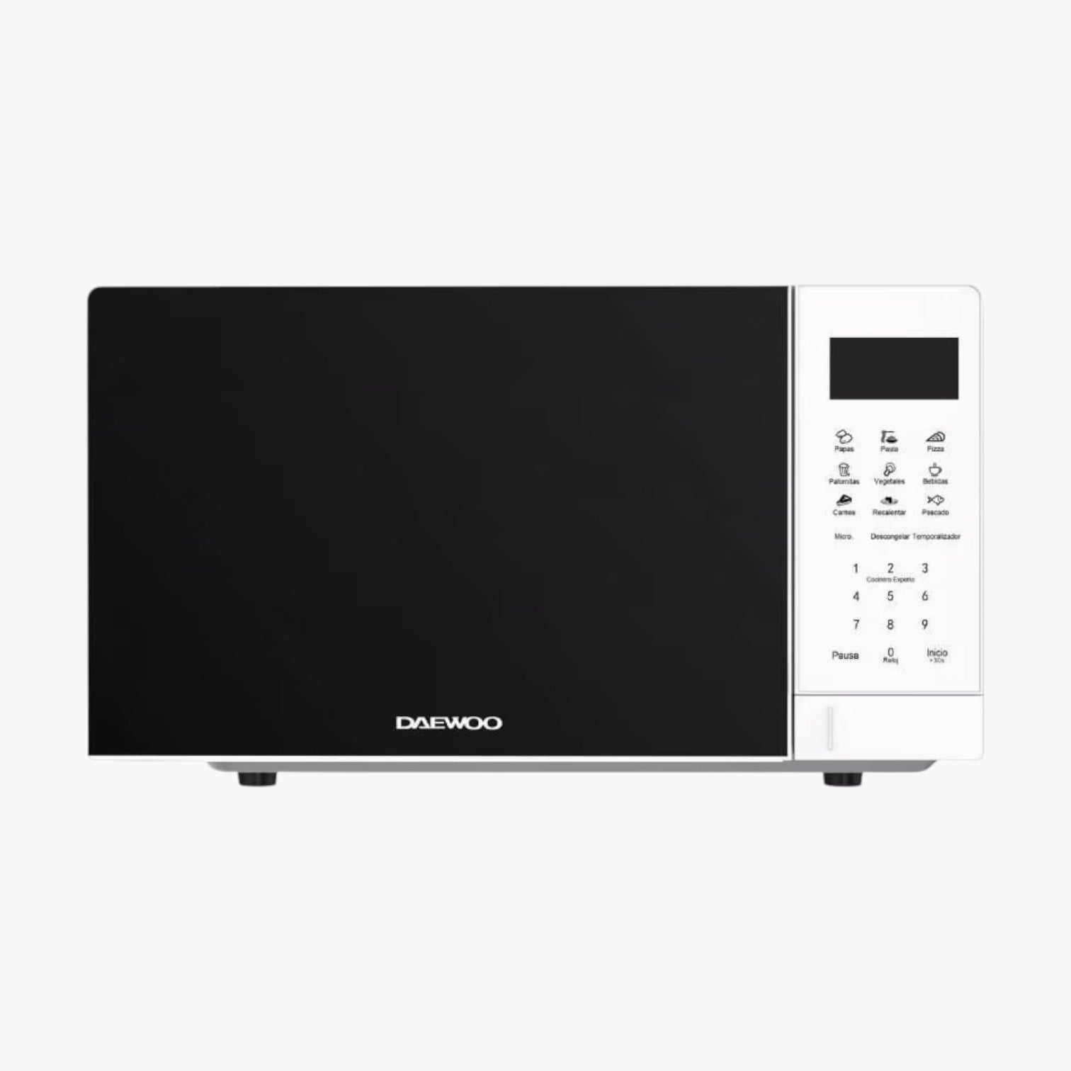 Horno de microondas  DAEWOO convencional modelo DMM-0720WW 0.7 pies cúbicos