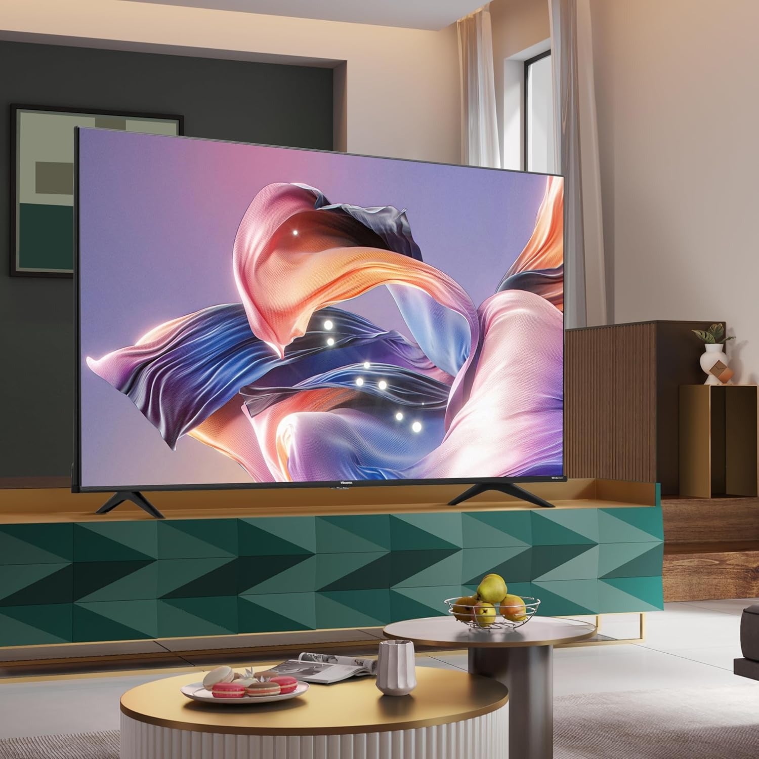 Hisense Pantalla 65" 4K Smart TV LED 65A65H Google TV