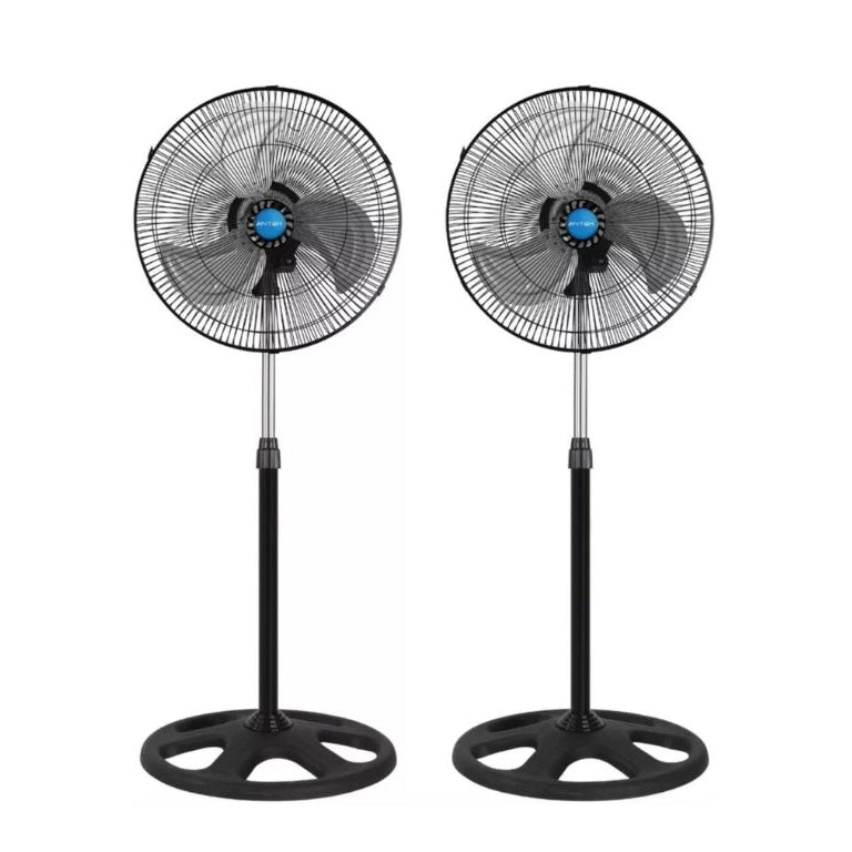 Kit De 2 Ventiladores Antek De 18 85w Potencia Aspas Metal CU333
