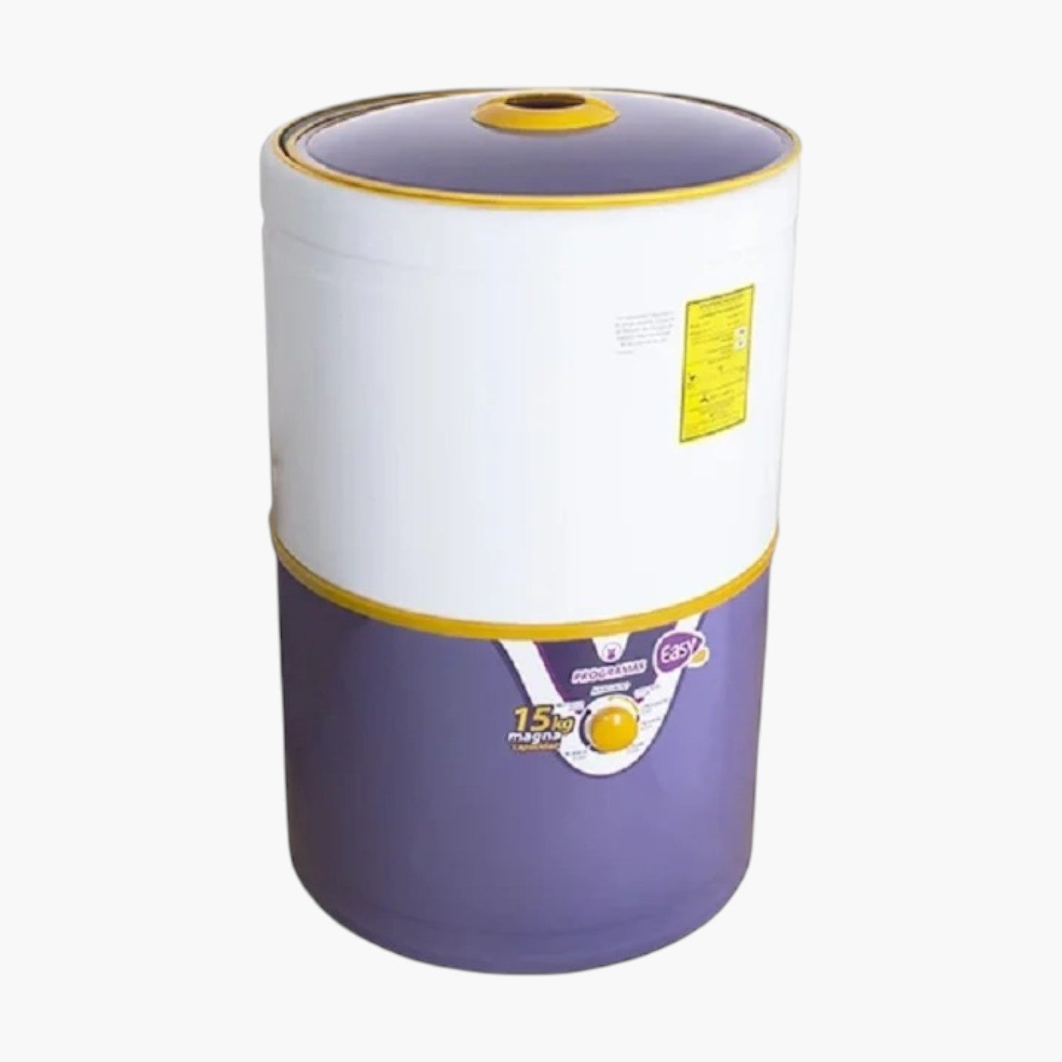 Lavadora manual redonda 15 kg Morada Easy - LRE15M