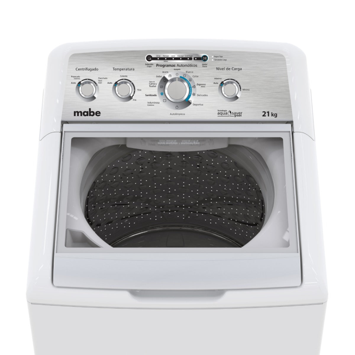 Lavadora Mabe Automática 21 Kg Blanca Carga Superior - LMA71214VBAB0