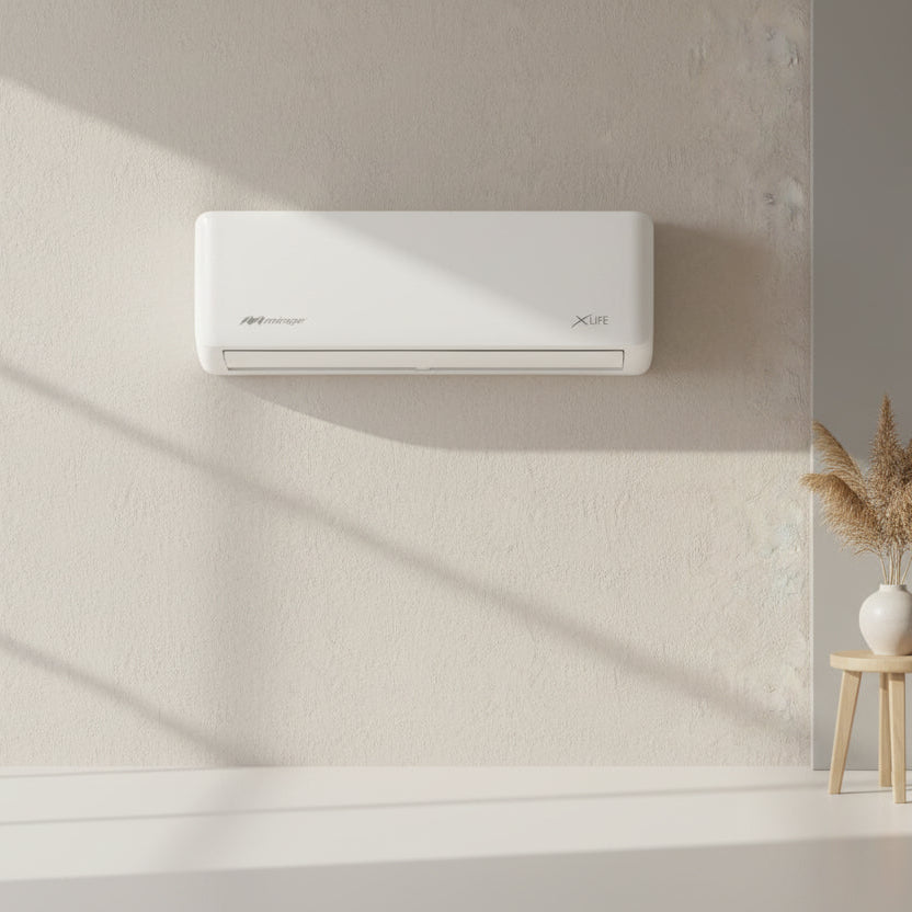 Aire Minisplit Mirage Xlife 1 Tonelada Frio/calor 110v Color Blanco