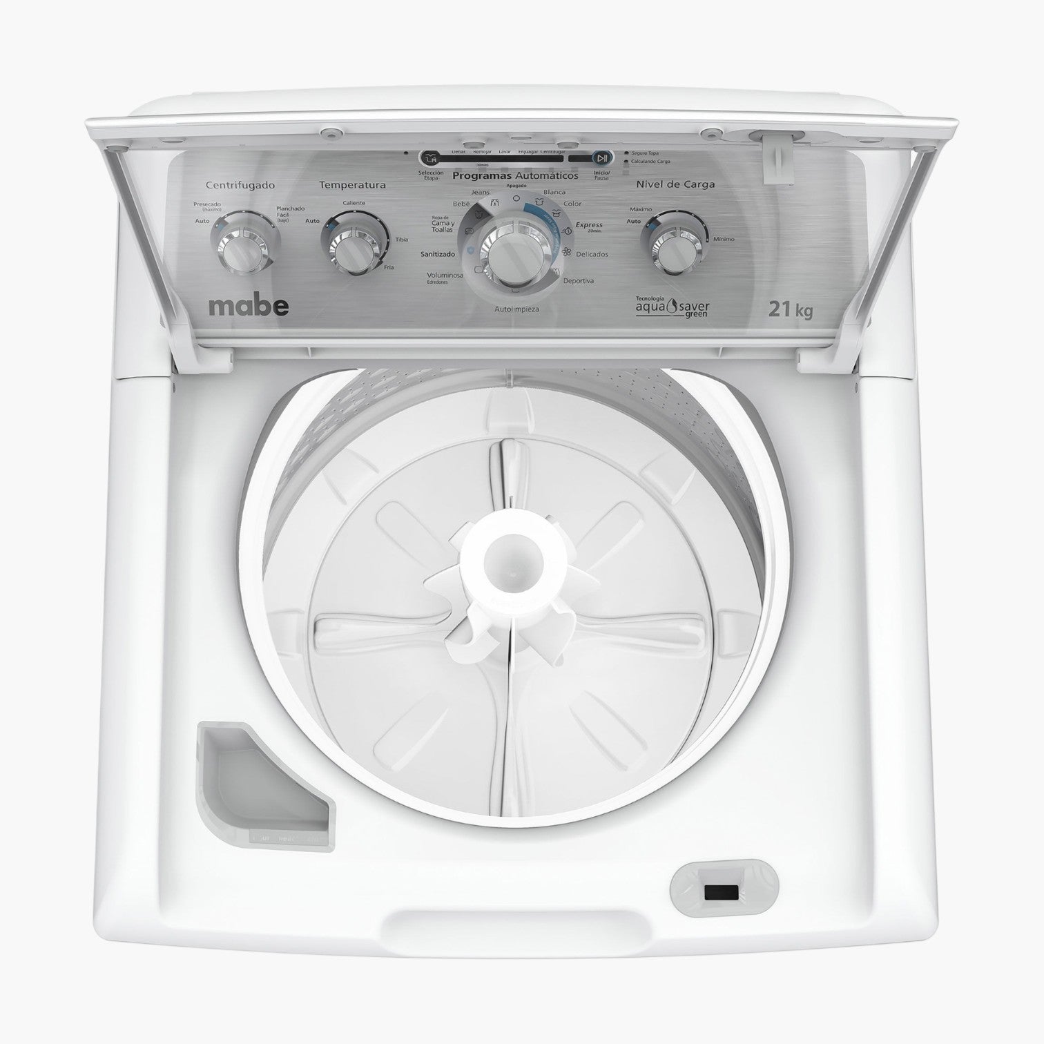 Lavadora Mabe Automática 21 Kg Blanca Carga Superior - LMA71214VBAB0