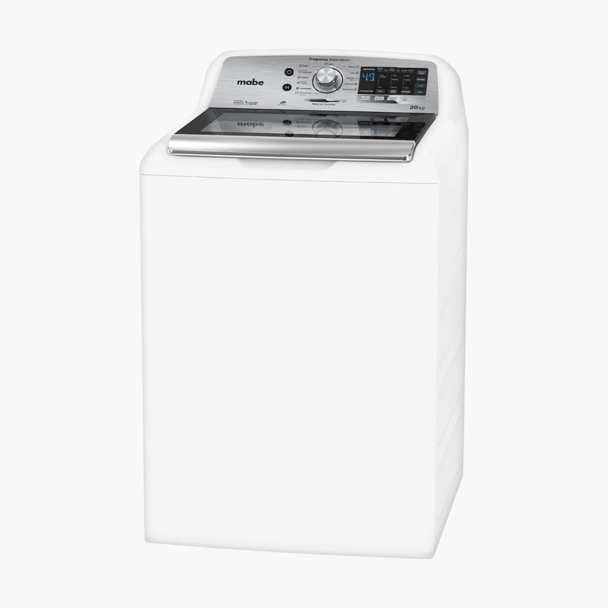 Lavadora Automática Mabe 20kg Modelo Lmh70211wbabo