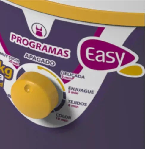 Lavadora manual redonda 15 kg Morada Easy - LRE15M