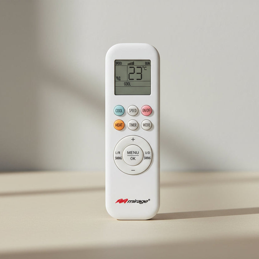 Aire Minisplit Mirage Xlife 1 Tonelada Frio/calor 220v Color Blanco