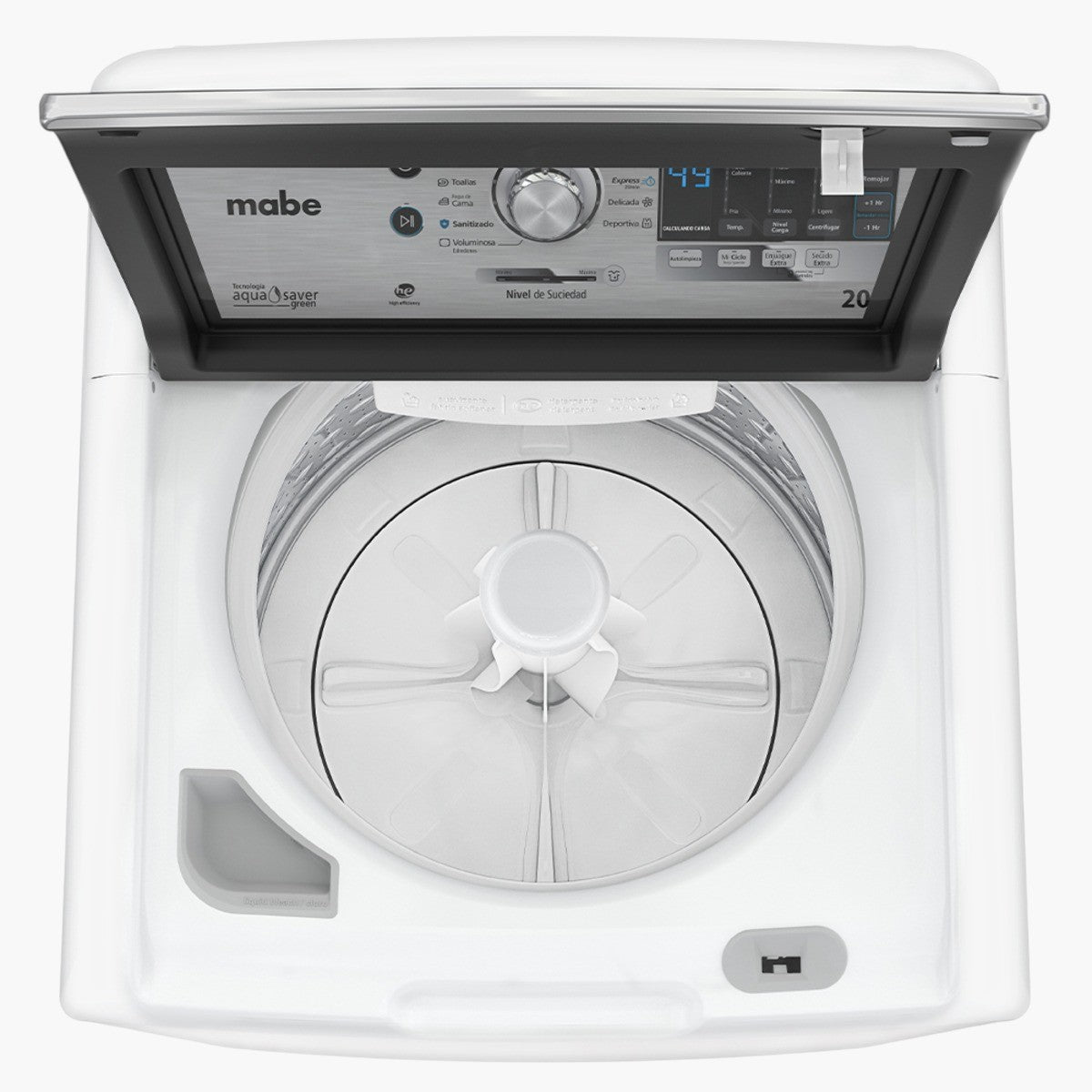 Lavadora Automática Mabe 20kg Modelo Lmh70211wbabo