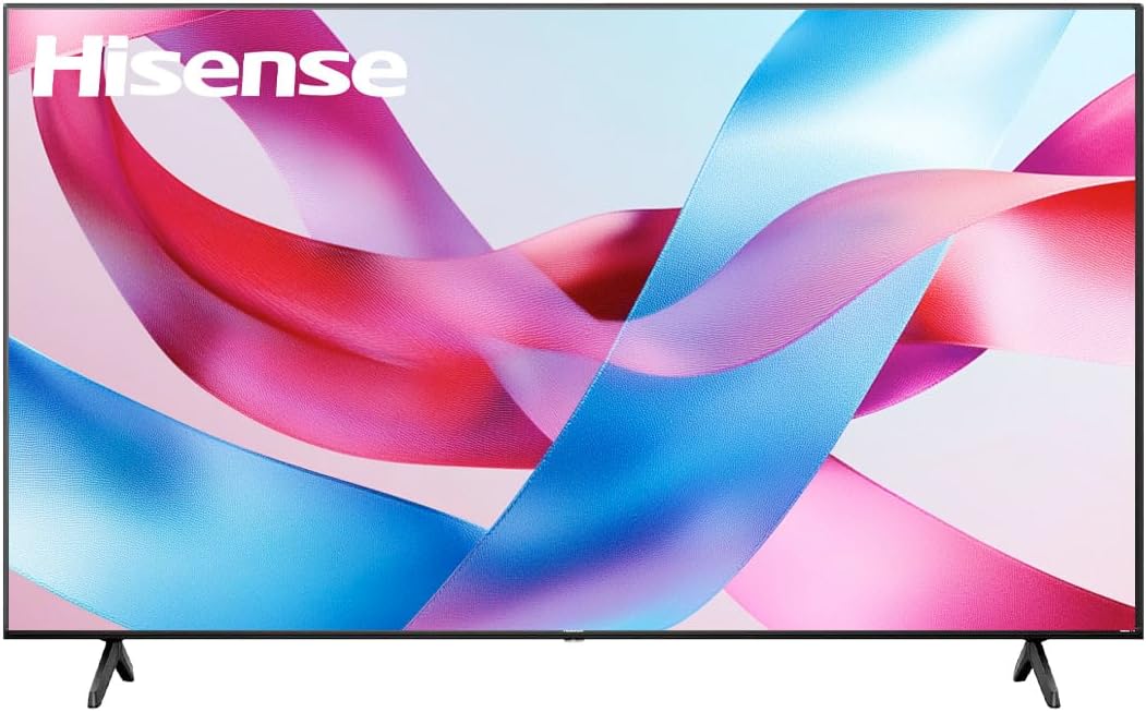 Pantalla Smart TV 85 pulgadas HISENSE ROKU SELECT SERIES 4K 60 Hz Ultra HD LED Roku TV 85R6E4 Imagenes fluidas y experiencia sonora