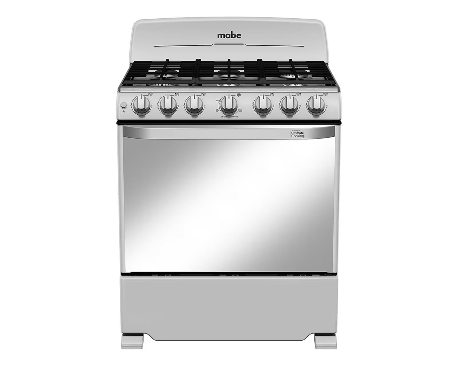 Estufa de Piso 76 cm Silver Mabe - EM7647BS