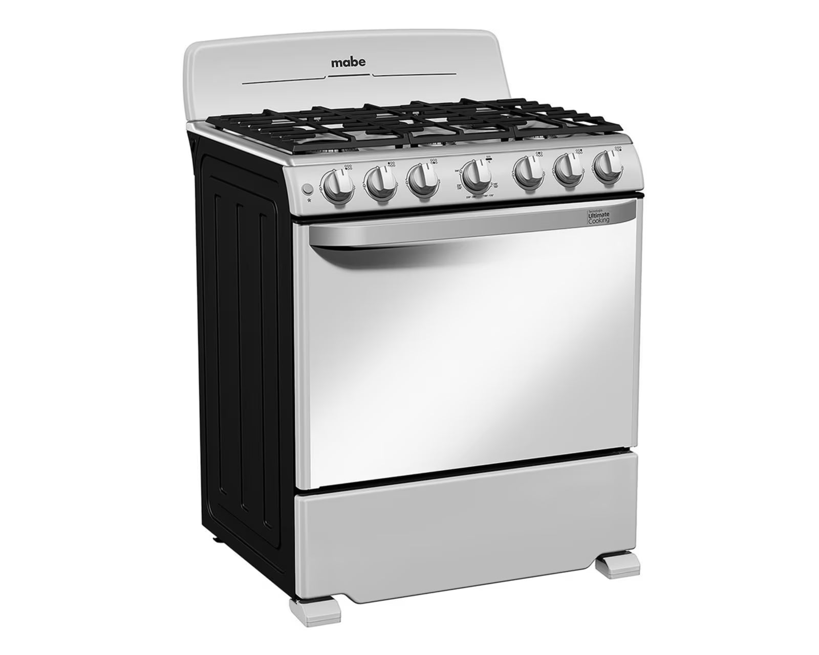 Estufa de Piso 76 cm Silver Mabe - EM7647BS