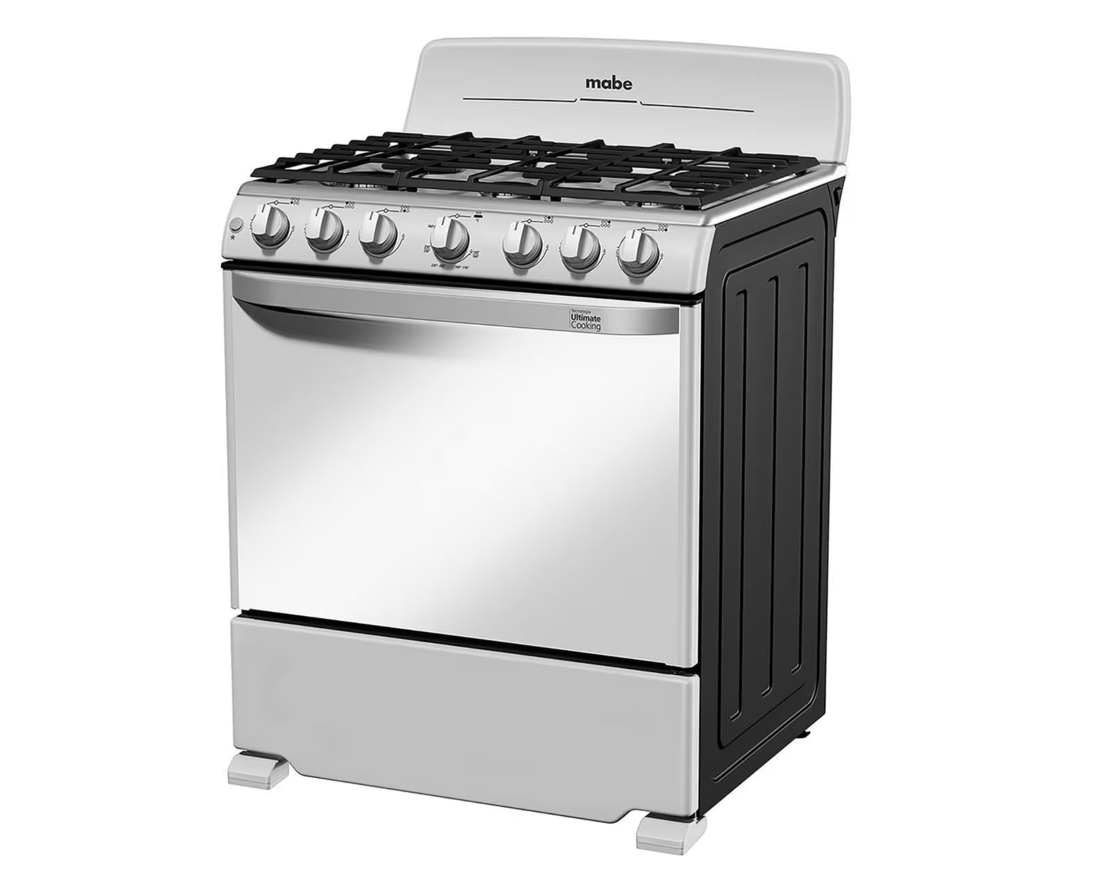 Estufa de Piso 76 cm Silver Mabe - EM7647BS