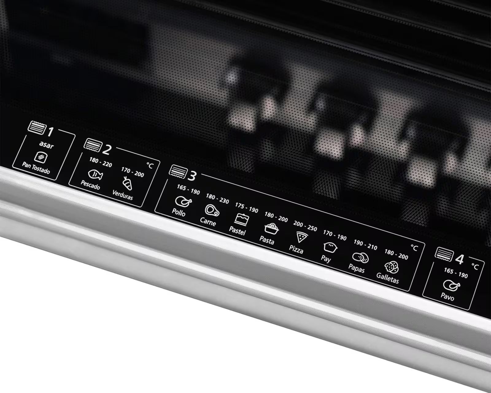 Estufa de Piso 76 cm Silver Mabe - EM7647BS