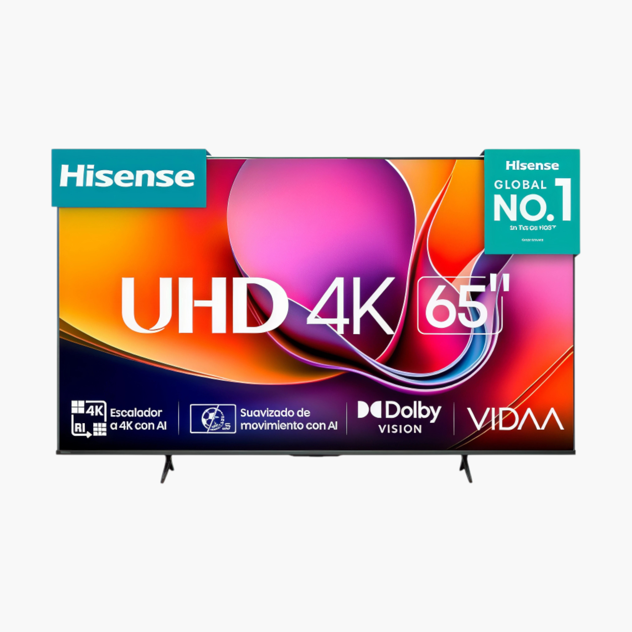 Pantalla Hisense Led 65" Roku 4k -65R6E4