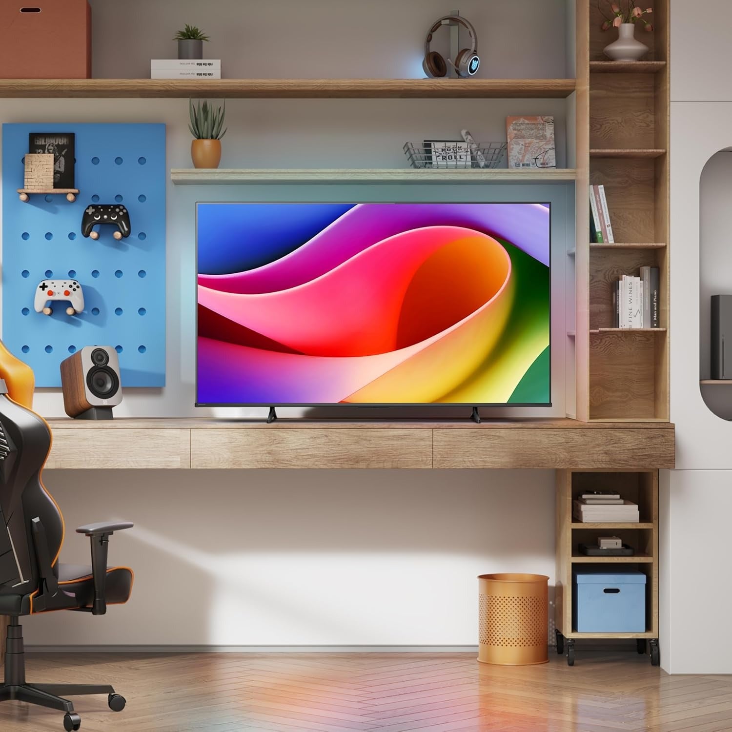 Hisense Pantalla 65" 4K Smart TV LED 65A65H Google TV