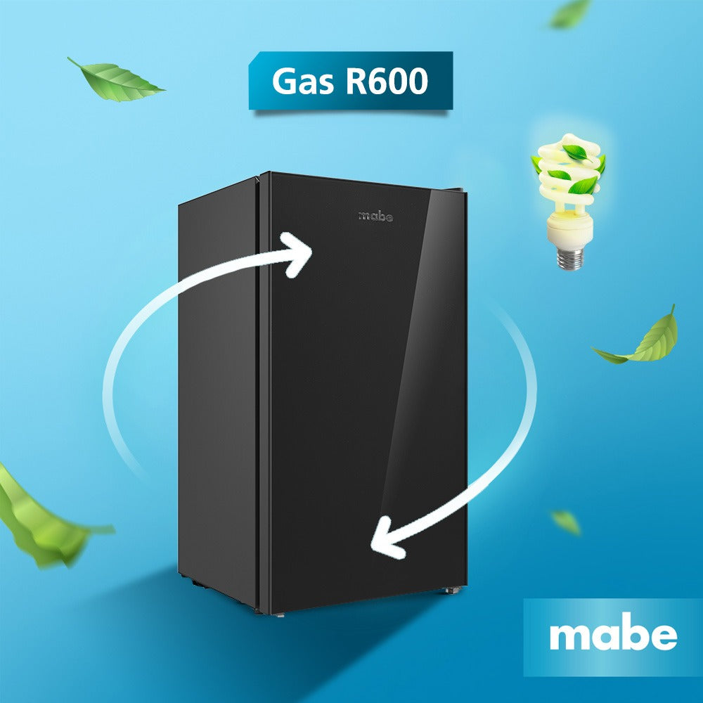 Frigobar Manual Capacidad 93L Color Silver Mabe - RMF0411YMXS