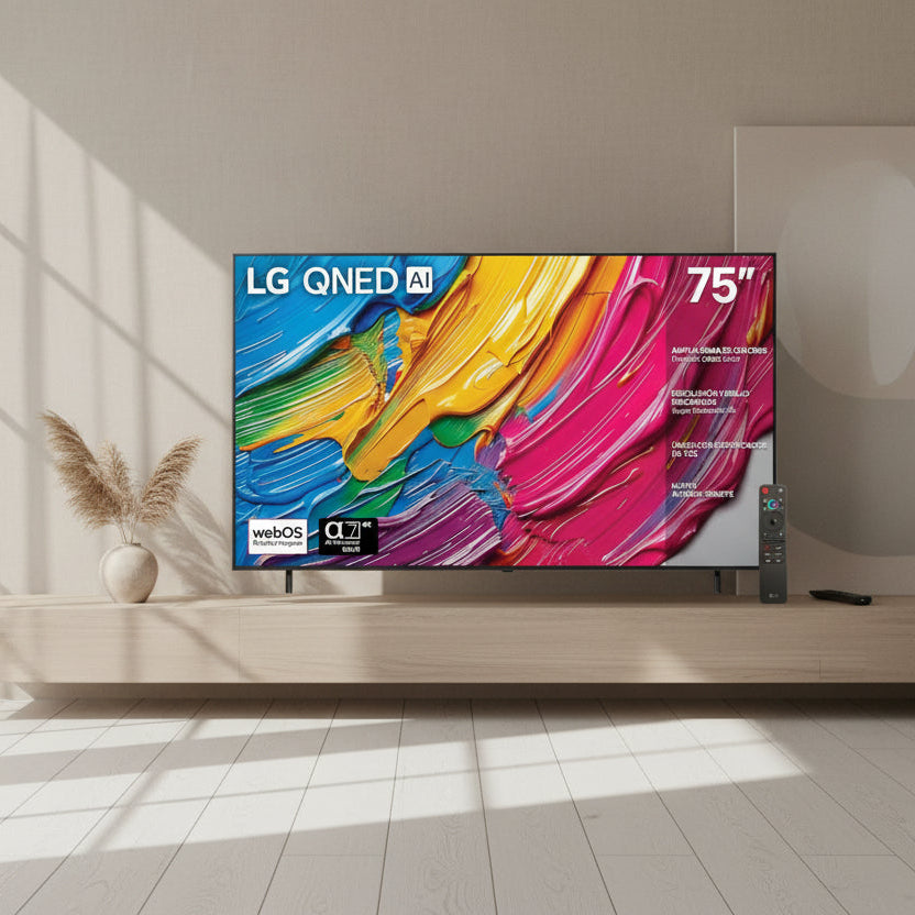 Pantalla LG 75QMED80ARA 75" Smart Tv 4k Uhd