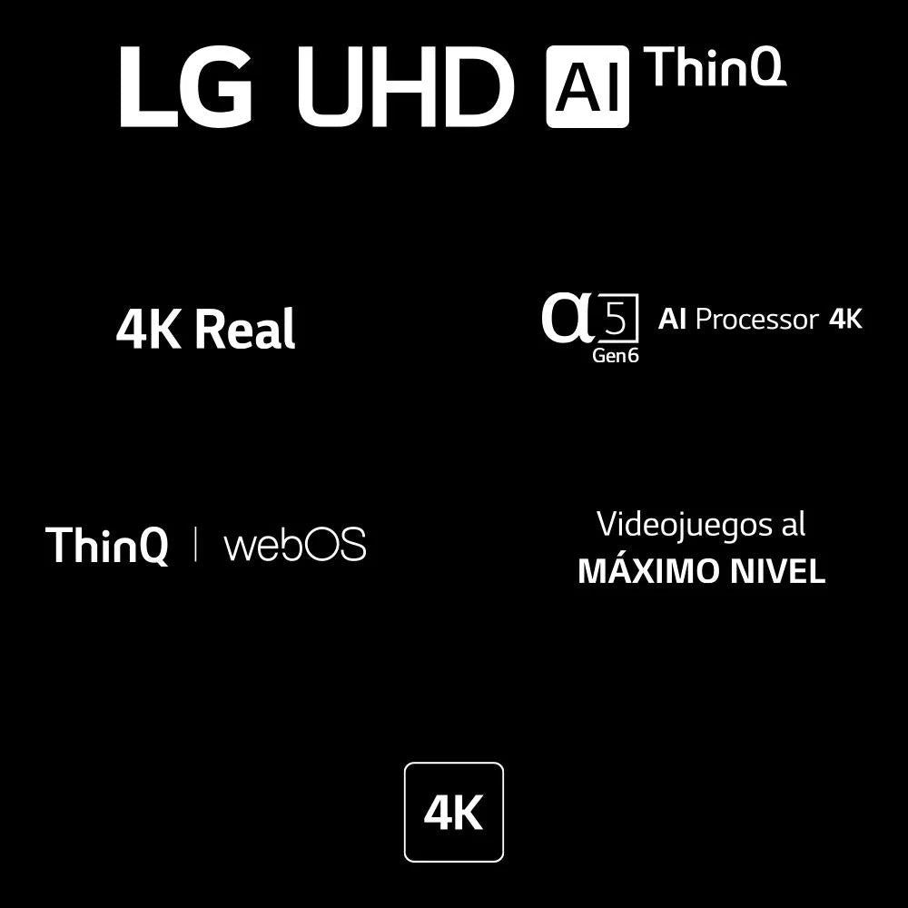 Smart TV LG LED webOS 4K 86″ 110V/220V