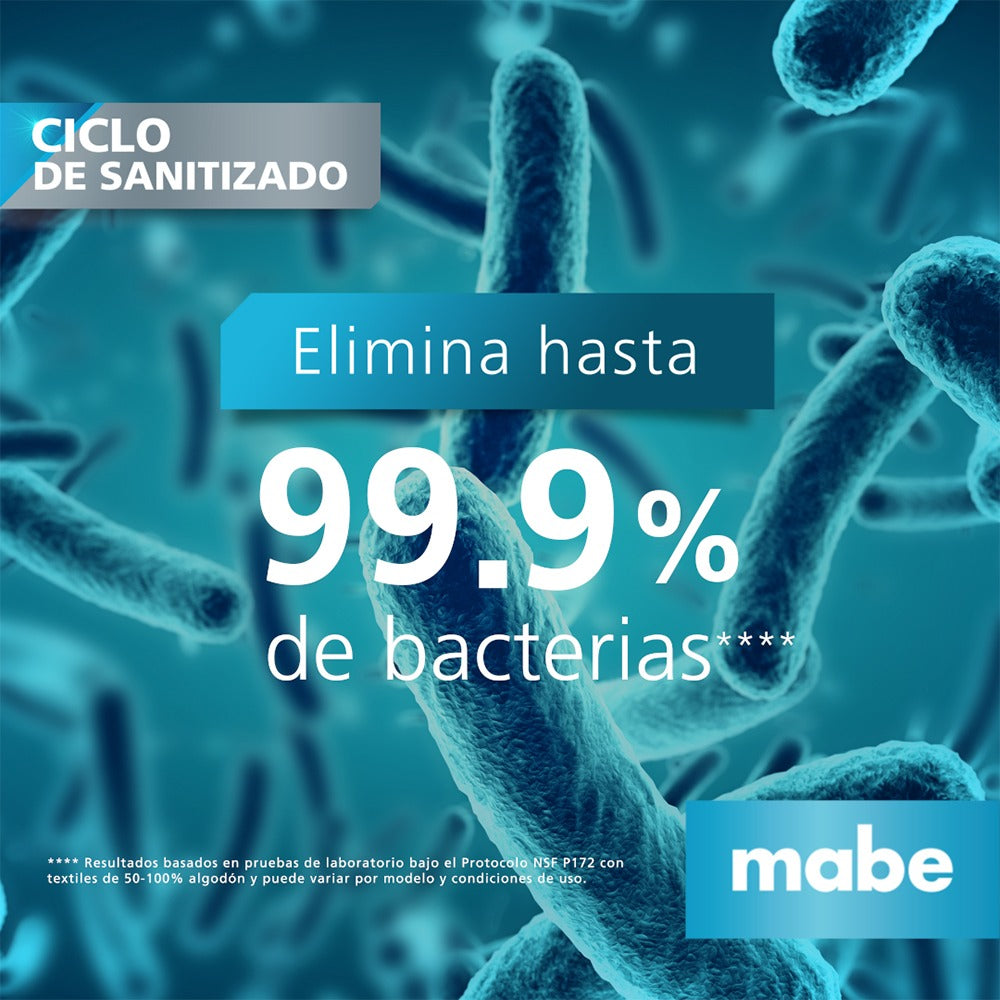 Lavadora Automática Mabe 20kg Modelo Lmh70211wbabo