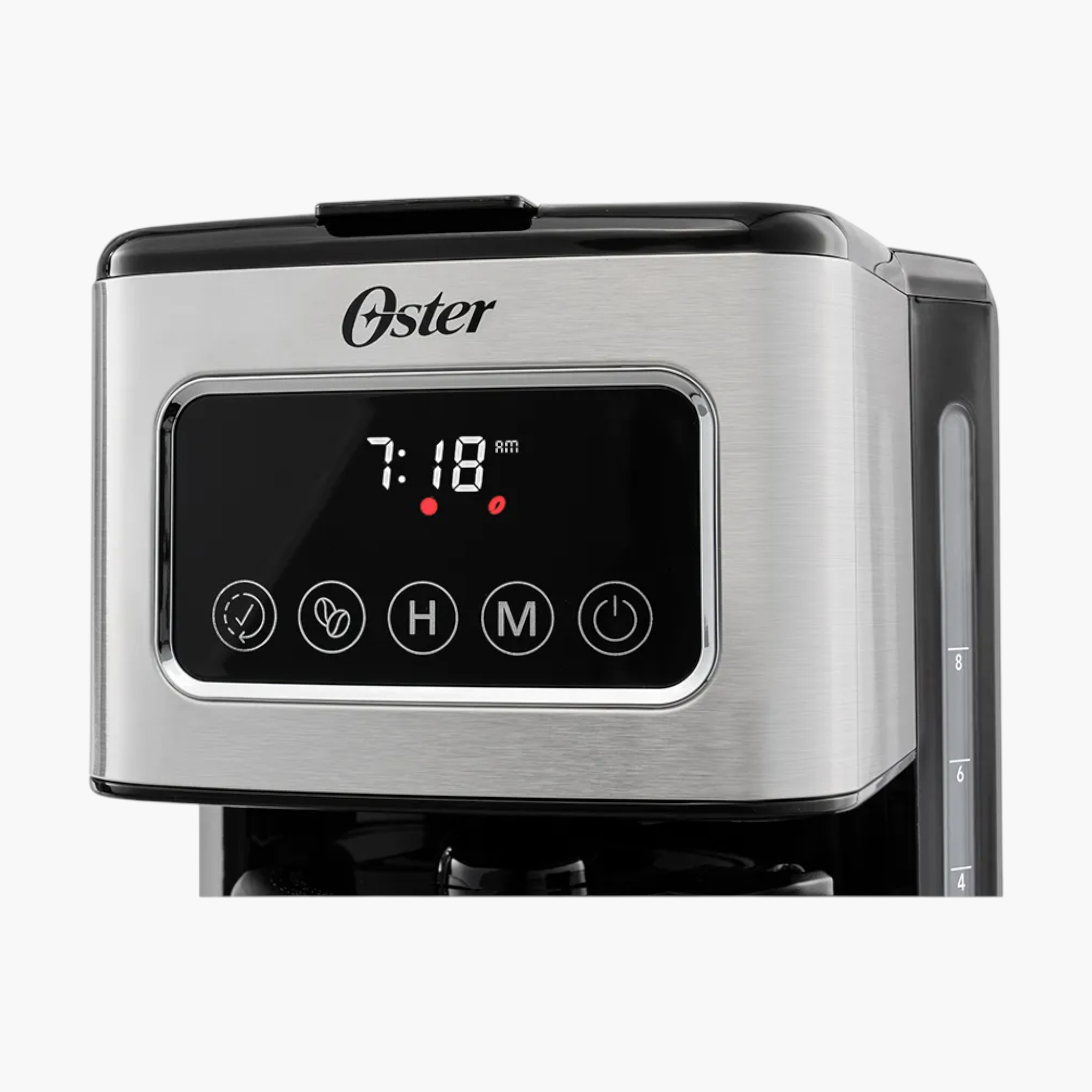 Cafetera Oster 12TZ Programable Ngo-Inox -BVSTDC4403