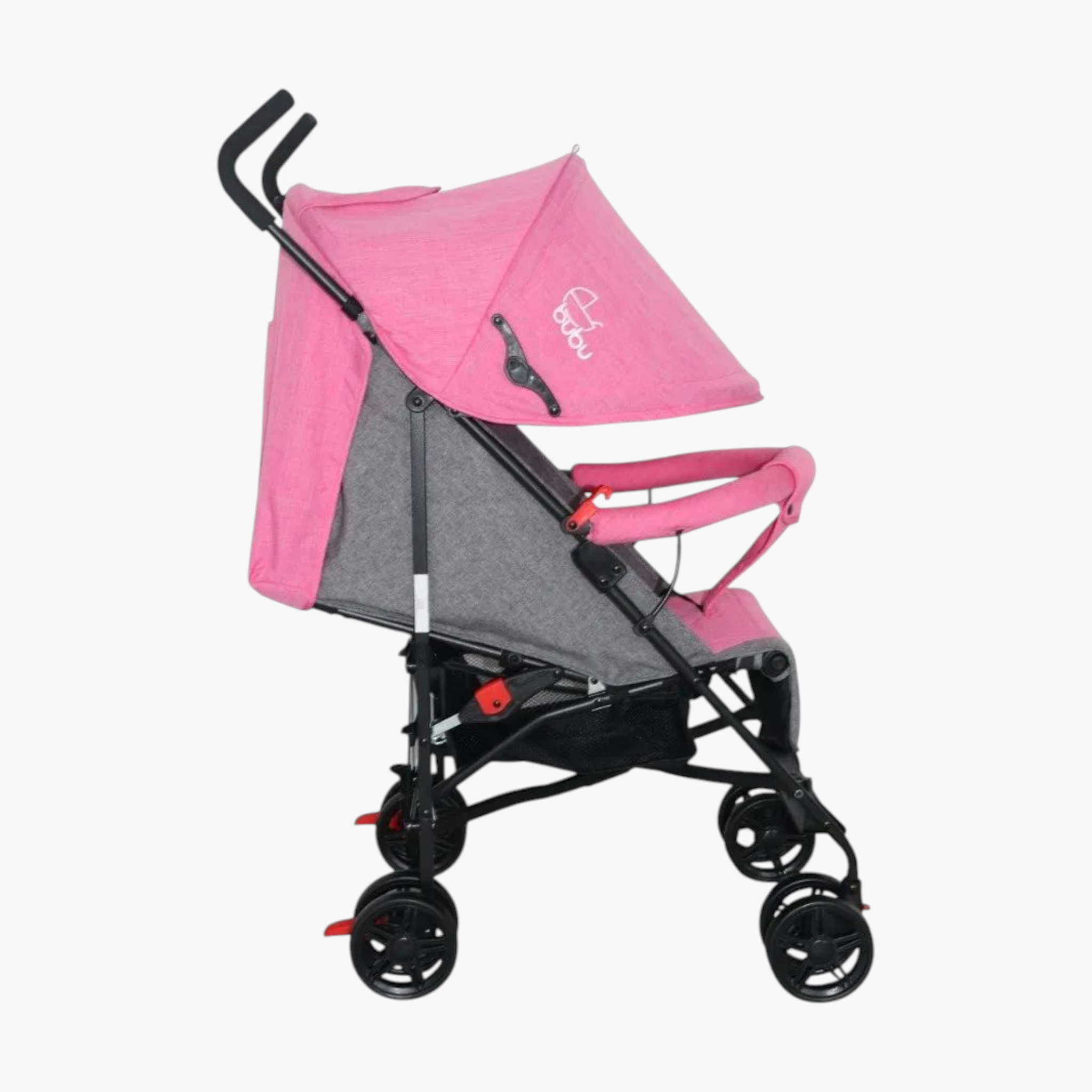Carriola De Bastón Plegable 5 Posiciones De Reclinado Bubu ROSA