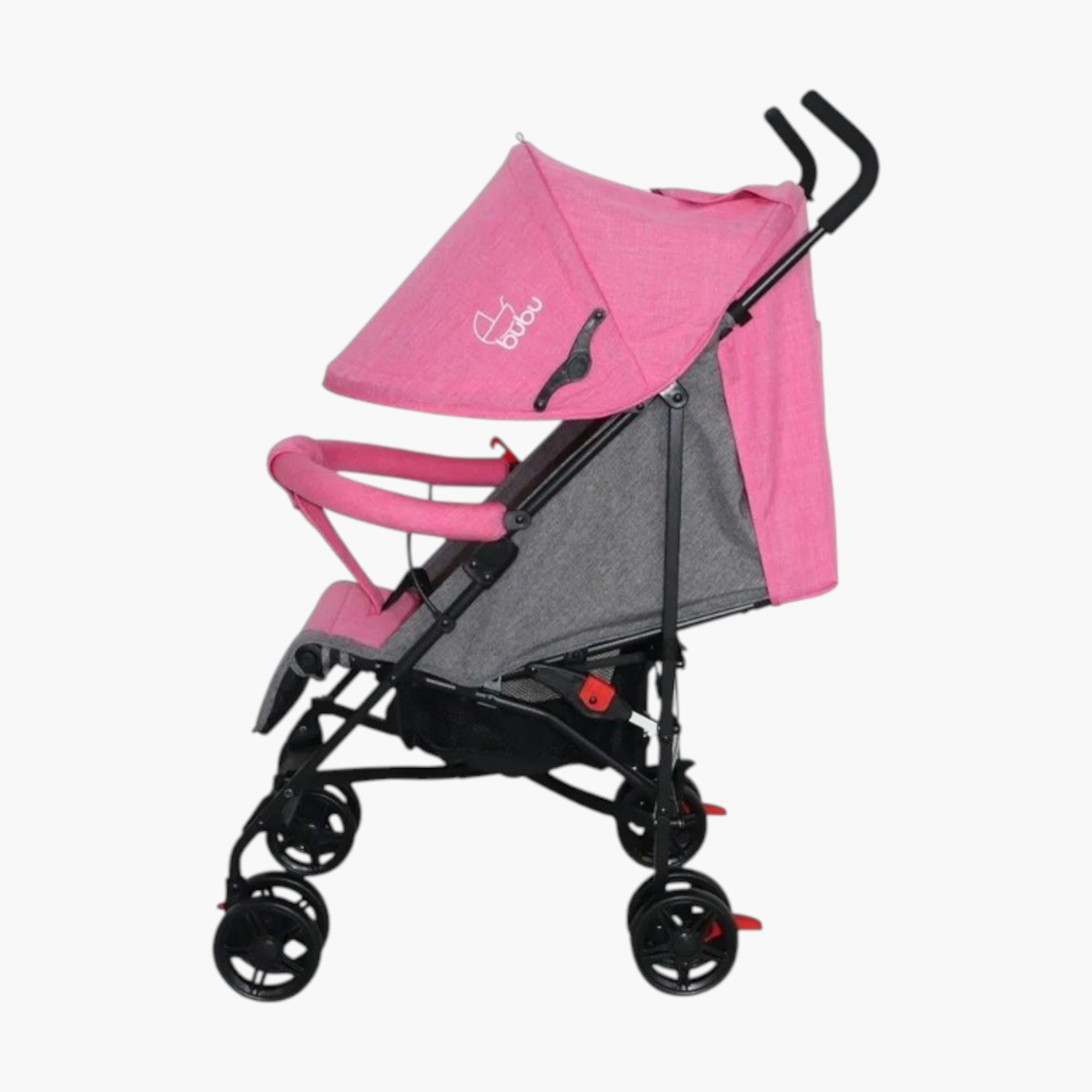 Carriola De Bastón Plegable 5 Posiciones De Reclinado Bubu ROSA