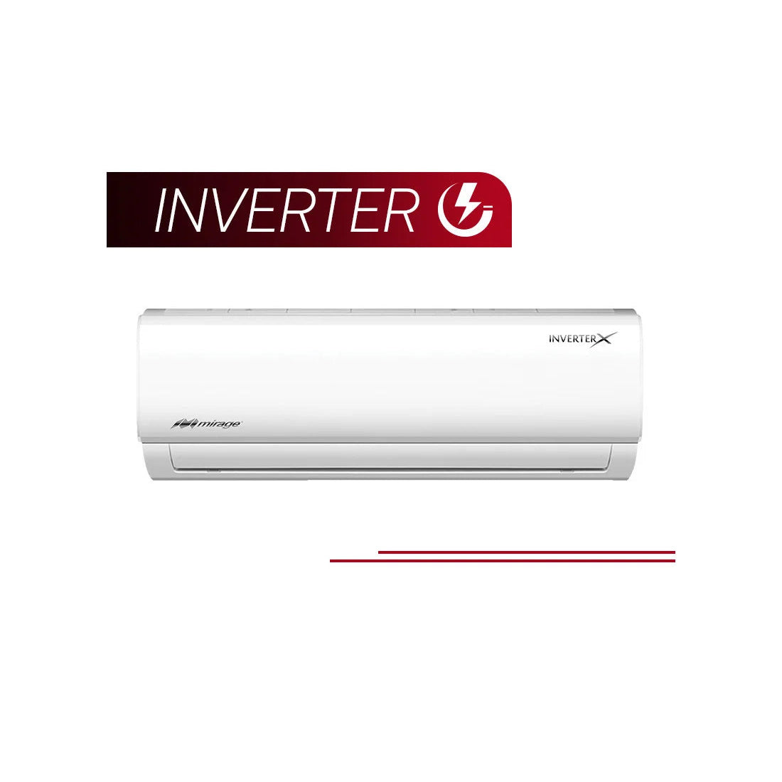 Aire Acondicionado Frio – Calor Mirage Inverter X CMC120J - 12000 BTU BLANCO 110V