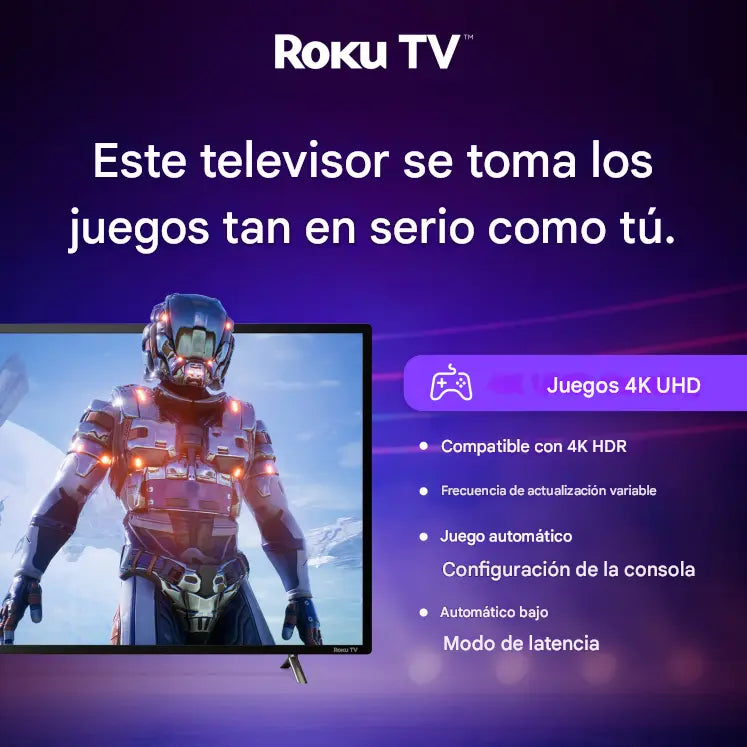 Pantalla Hisense 55 Pulgadas Class H5 4k Uhd Roku Smart Tv