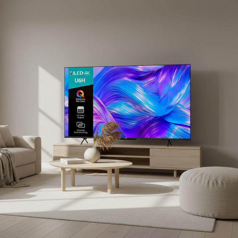 Hisense Smart TV Pantalla 75 Pulgadas LCD 75U6H Google TV