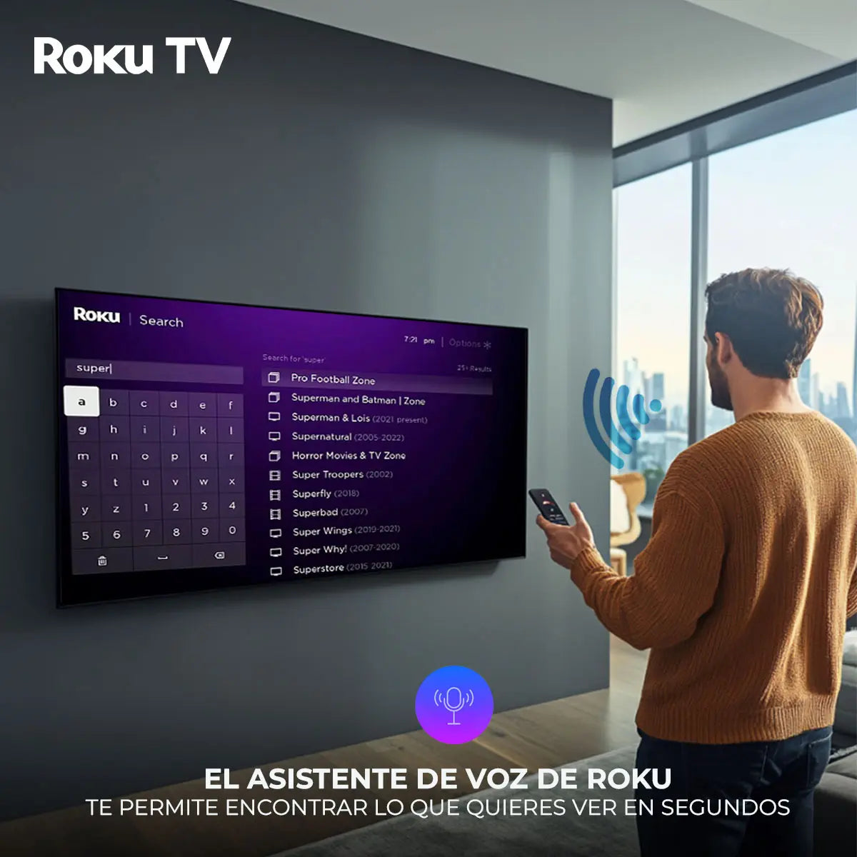Onn 65 Pulgadas Pantalla 4k Uhd (2160p) Led Roku Smart Tv