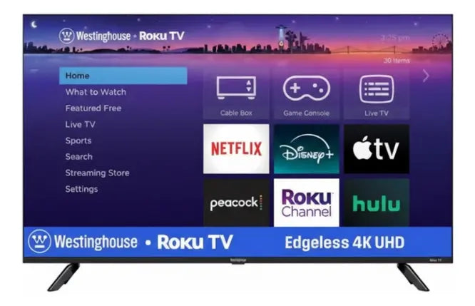Pantalla Westinghouse 58 '' Wr58ue4100 R6 4k Roku Smart Tv