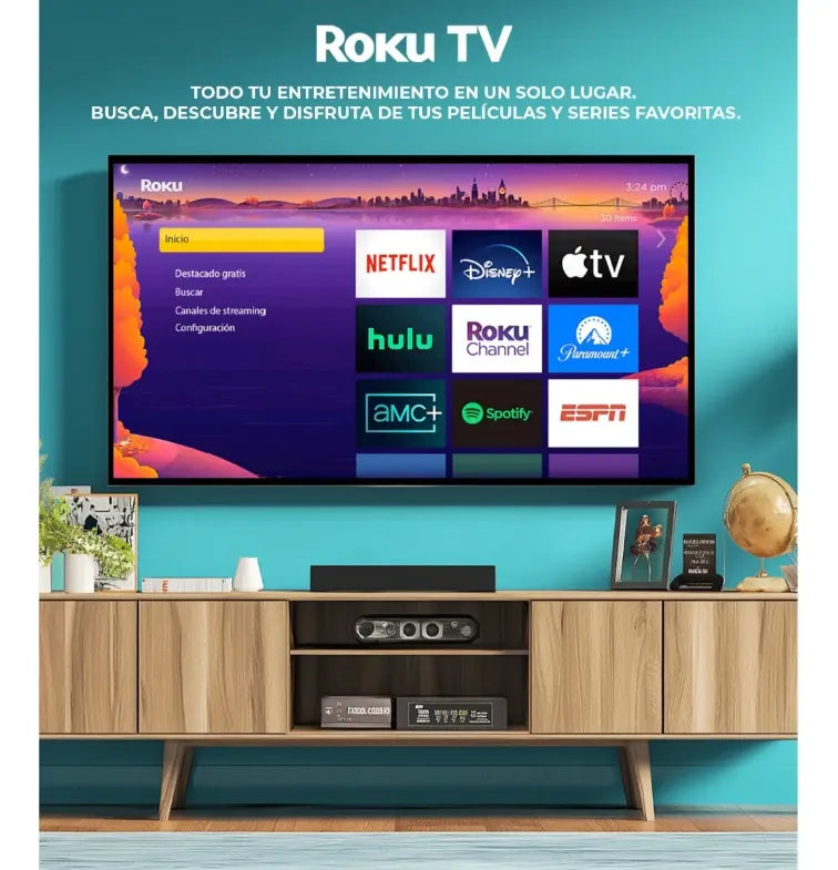 Pantalla Hisense 75 Pulgadas Qled Uhd 4k Smart Roku Tv