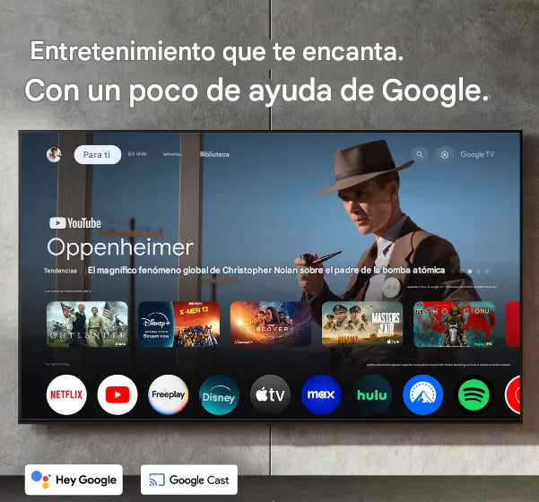 Pantalla Hisense 50 Pulgadas Class H5 4k Uhd Google Smart Tv