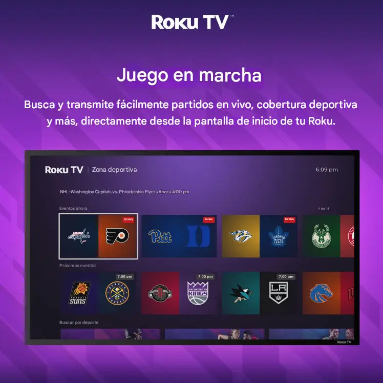 Pantalla Hisense 55 Pulgadas Class H5 4k Uhd Roku Smart Tv