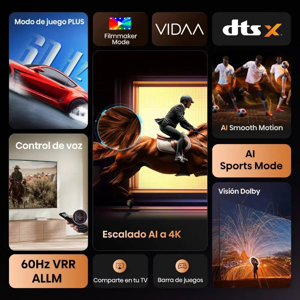 Tv 85 Pulgadas Smart Tv Uhd 4k 85a65nv Hisense Vidaa
