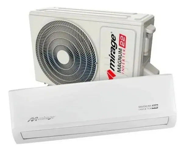 Mirage Setcmc181v Aire Acondicionado Mini Split Magnum22 Inverter Con Calefación 1.5ton 230v, Blanco