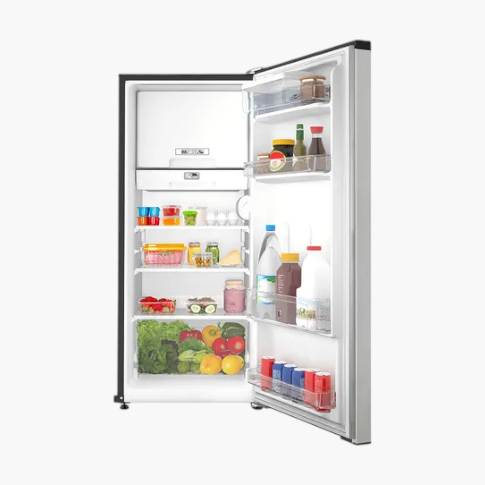 Refrigerador Una puerta manual 210 L Grafito Mabe - RMA210PXMRG0