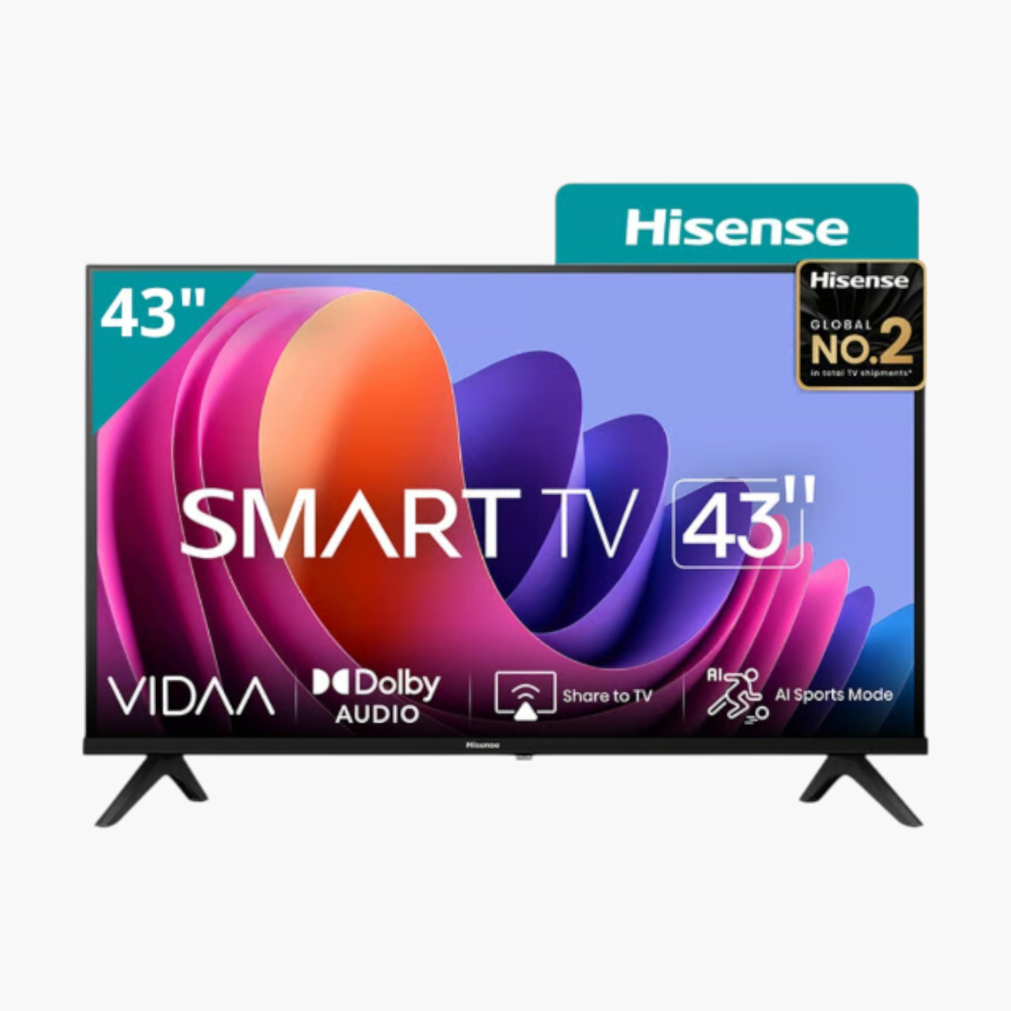 PANTALLA SMART TV 43″ HISENSE 43R6E4