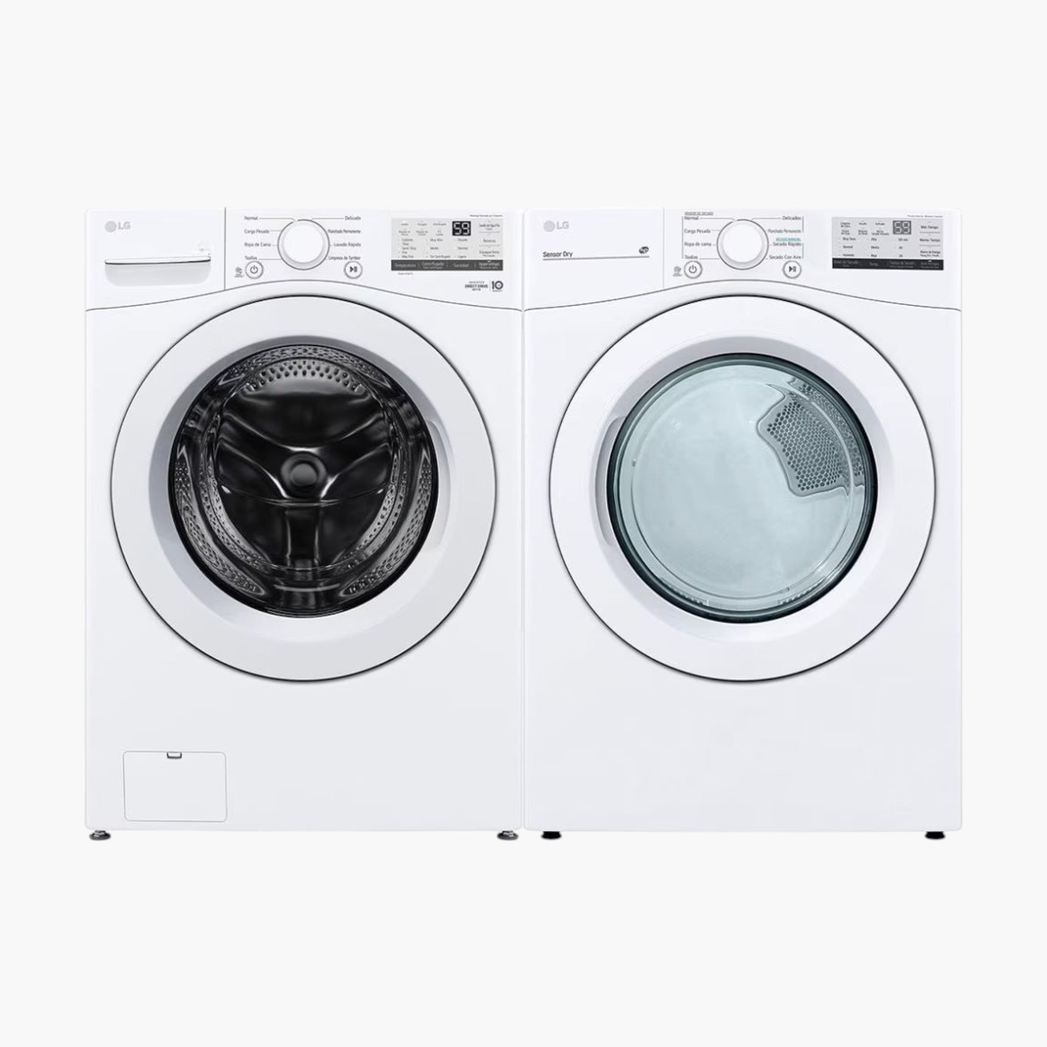 Juego de Lavadora y Secadora LG 20 Kg
