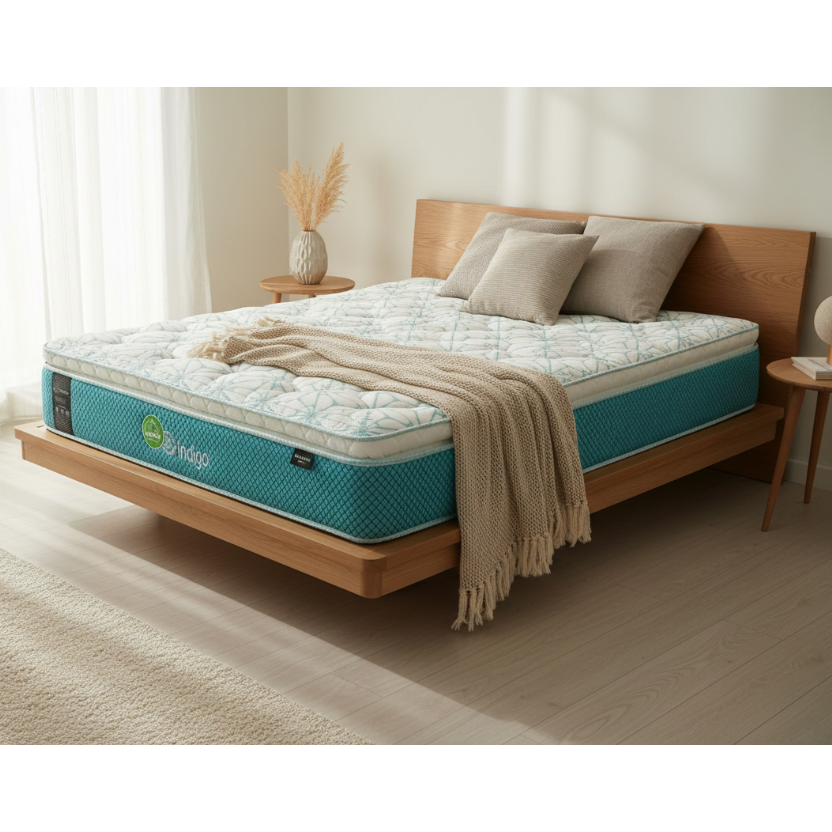 Colchón Lester Indigo Matrimonial