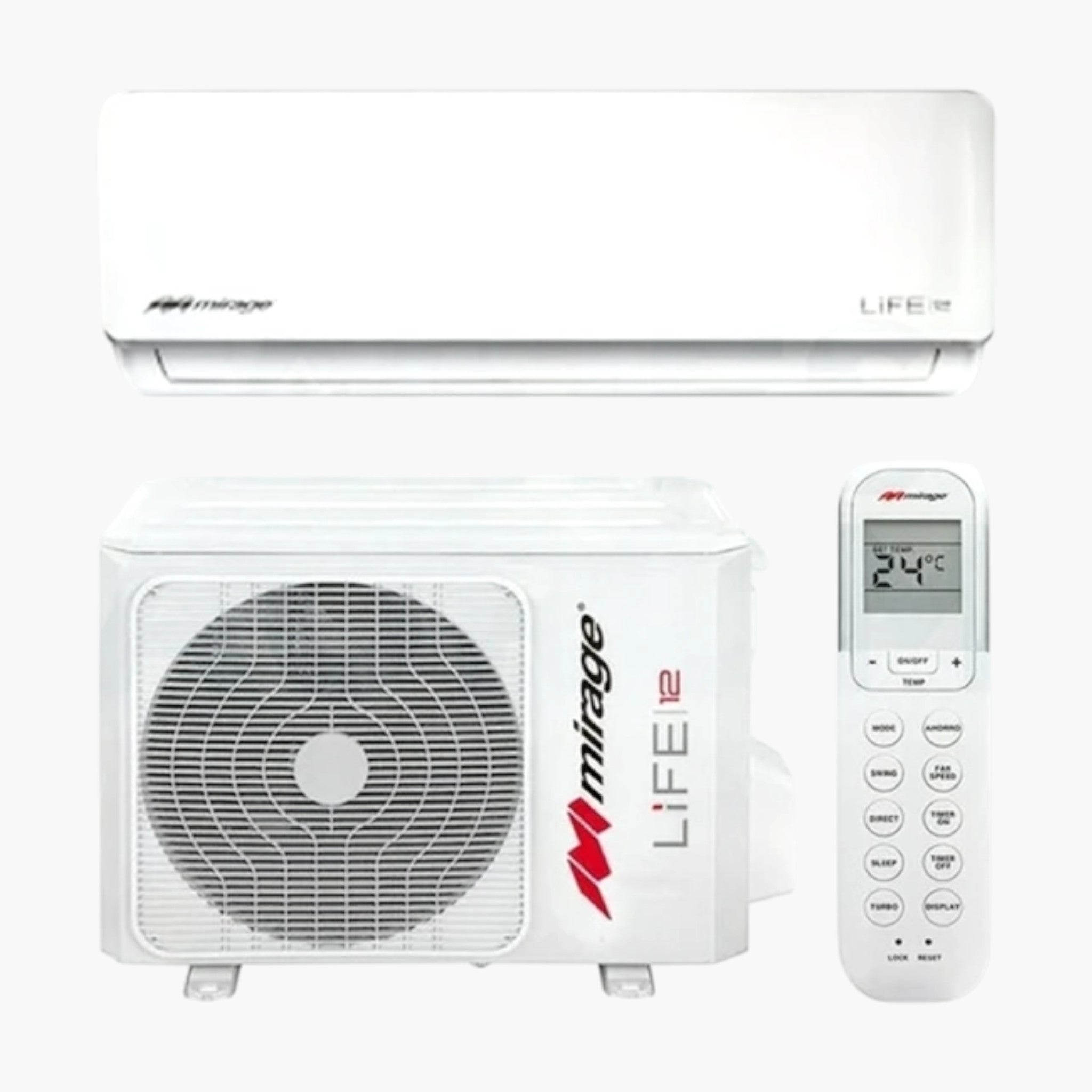 Mirage Life 12+ ELC120T|CLC120T clc120t blanco 127v FRIO-CALOR