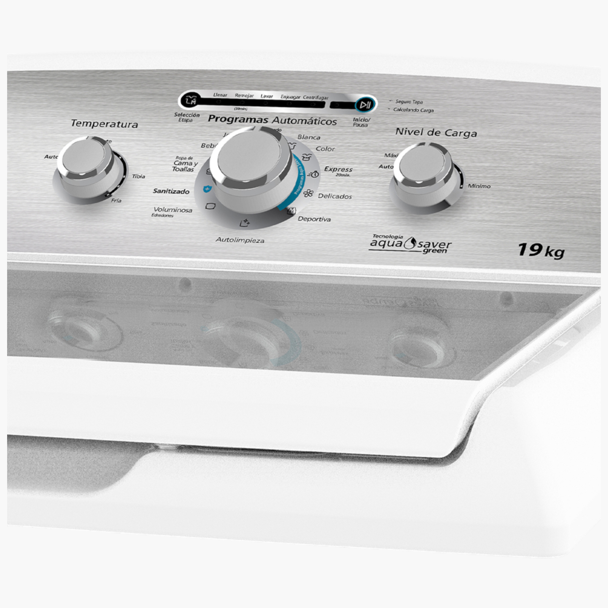 Lavadora Mabe 19kg -LMA79113VBAB
