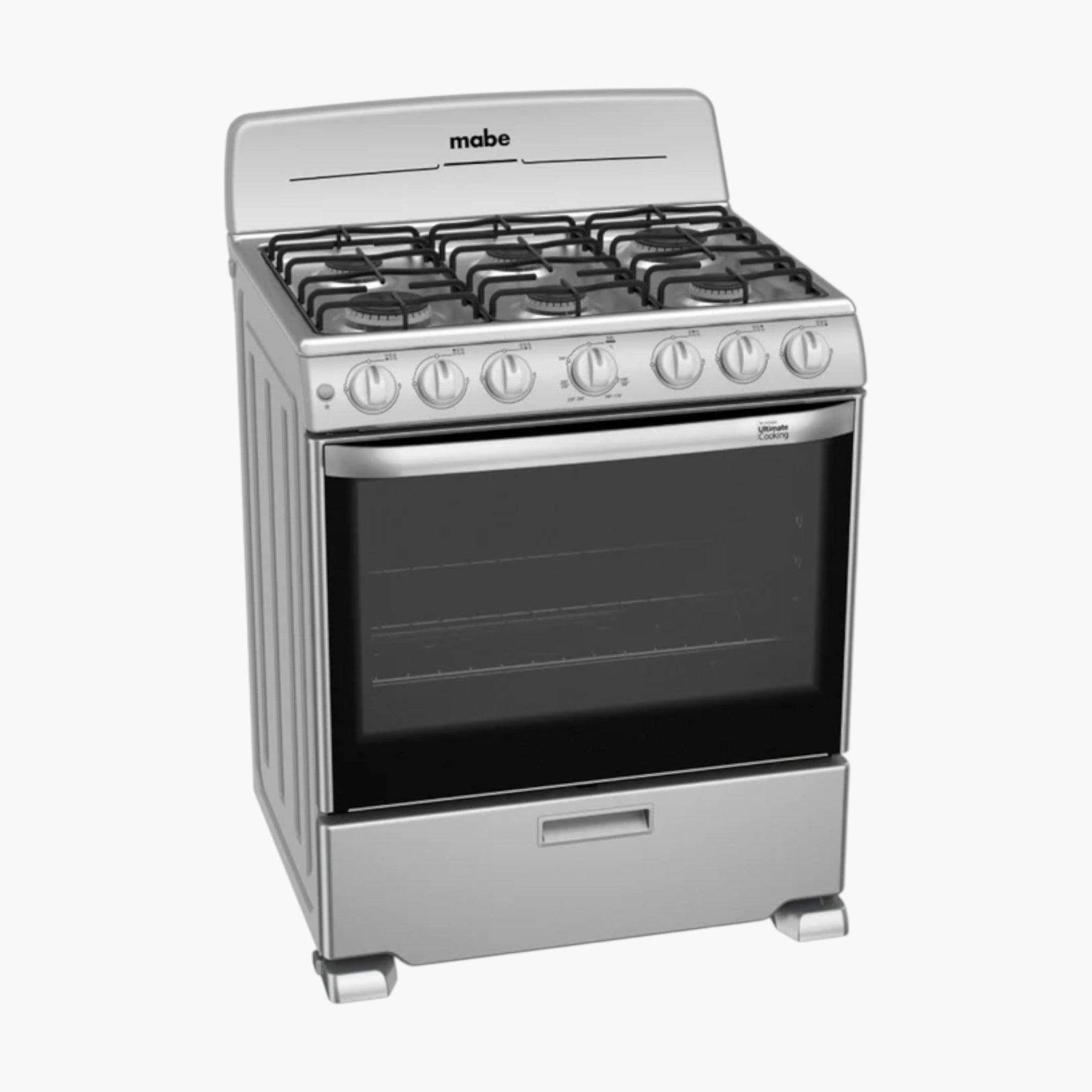 Estufa de Piso 76 cm Plata Mercury Mabe – EM7646BSIS1A