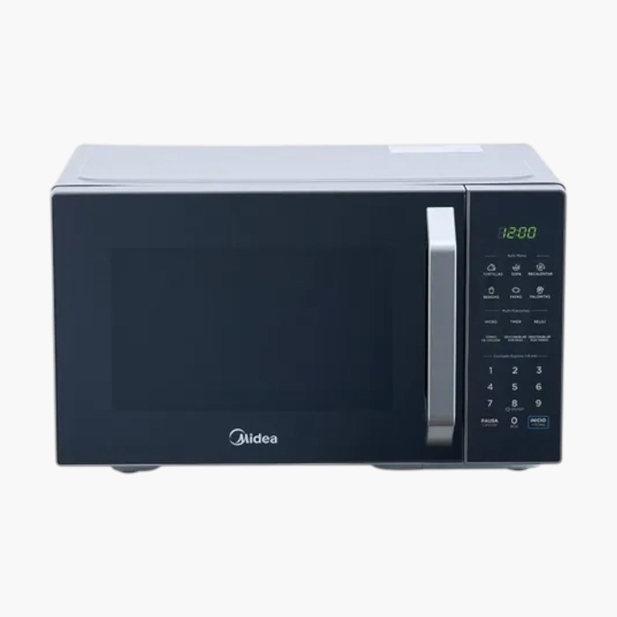 Horno De Microondas Midea Silver 1.1 Pies -MMDX11S2MG