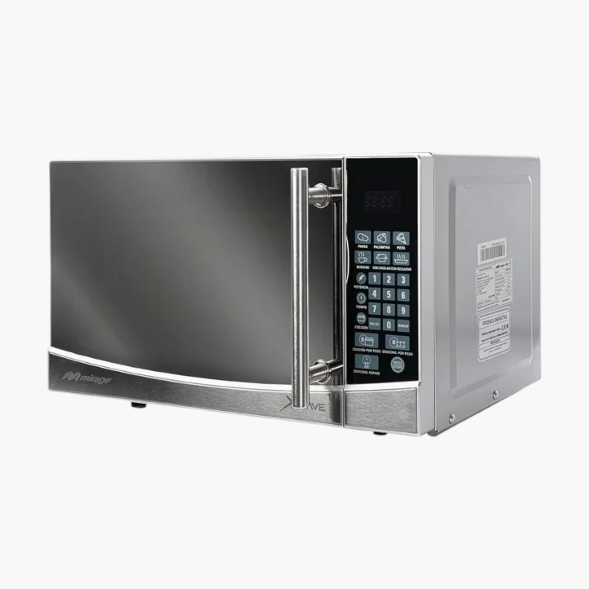 Microondas Mirage plata 0.7 ft³ 120V -MWD020E