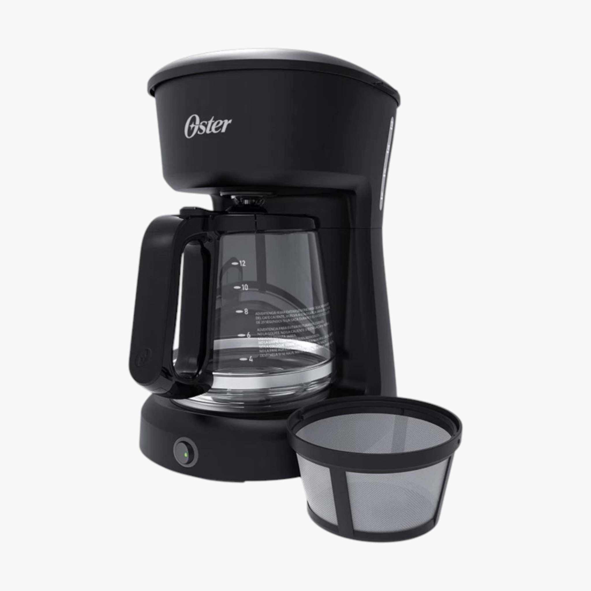 Cafetera Oster 12 Tazas -BVSTDCS12B