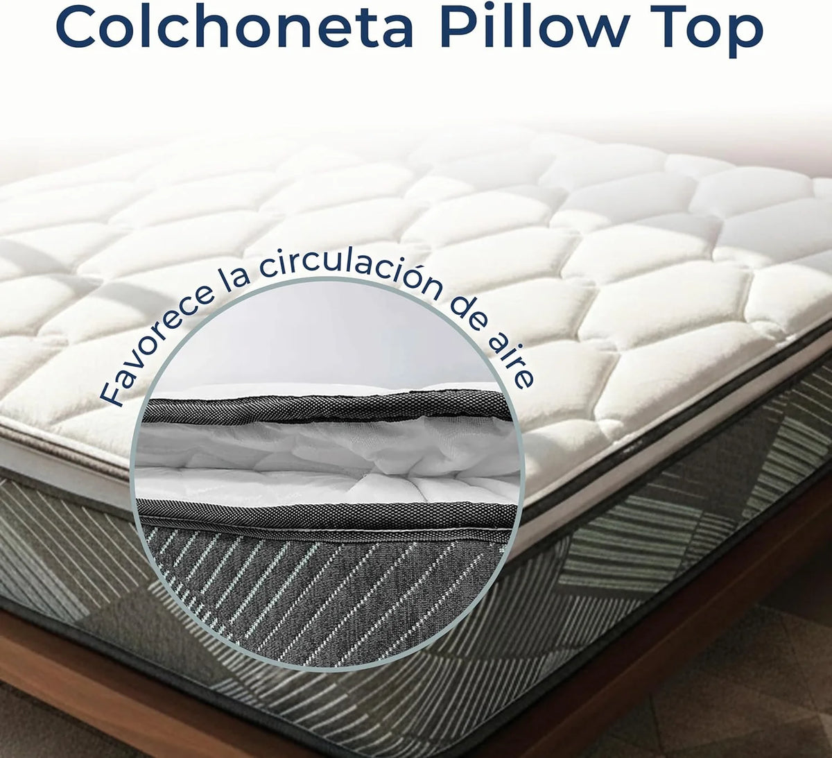 Colchon Spring Air Baggio Matrrimonial