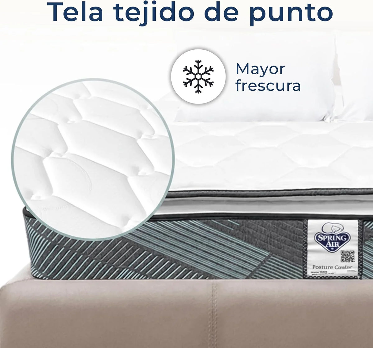 Colchon Spring Air Baggio Matrrimonial